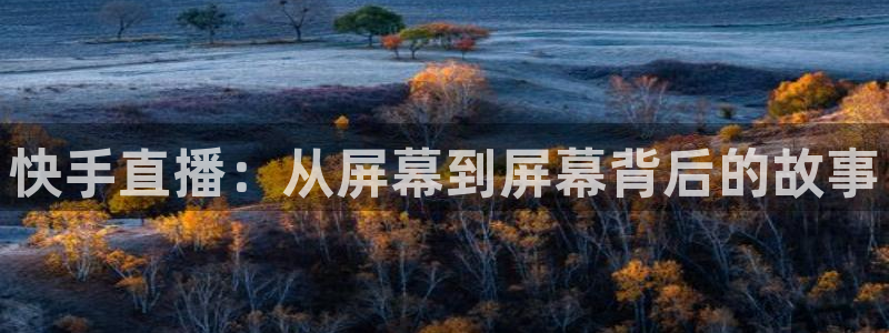 360足球比赛直播无插件：快手直播：从屏幕到屏幕背后的故事