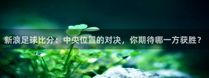 360足球直播比赛：新浪足球比分：中央位置的对决，你期待哪一方获胜？